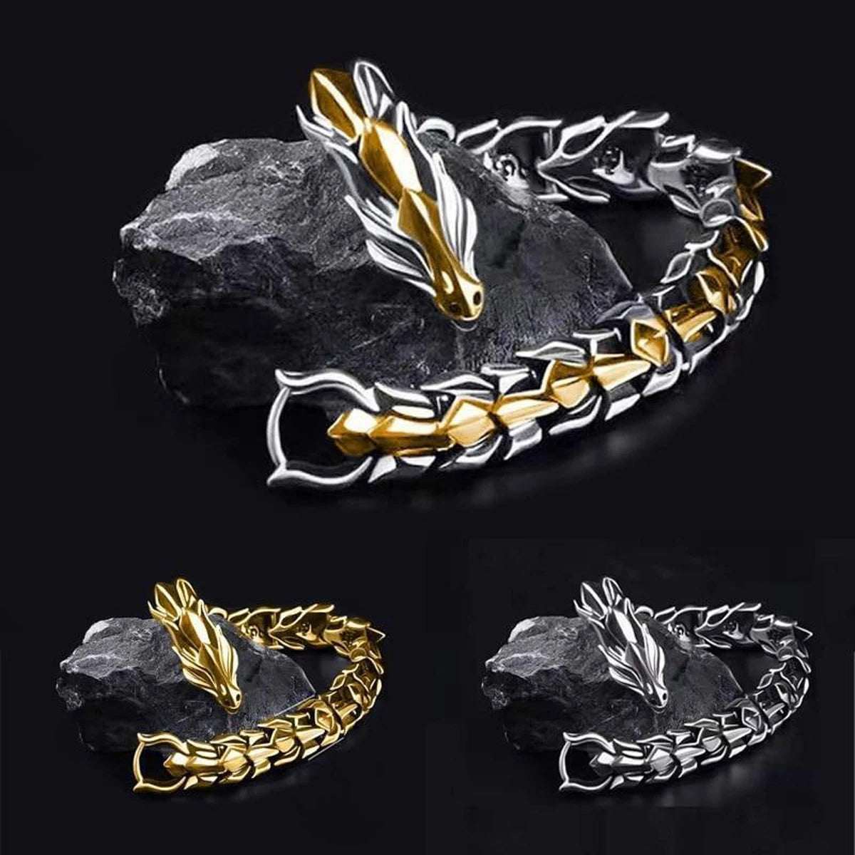 Pulsera de Dragón de Aleación de Alta Gama