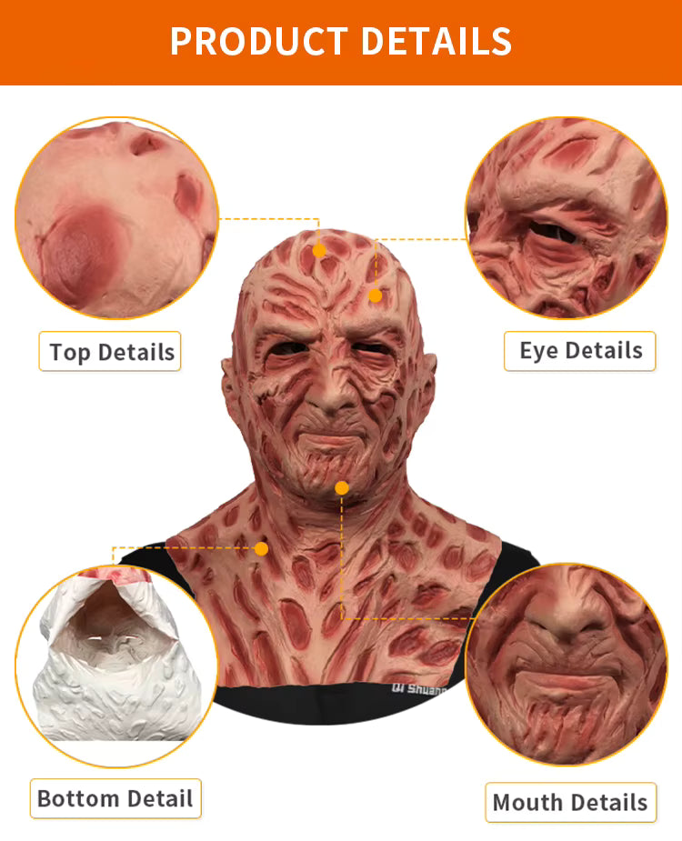 Máscara de Freddy Krueger