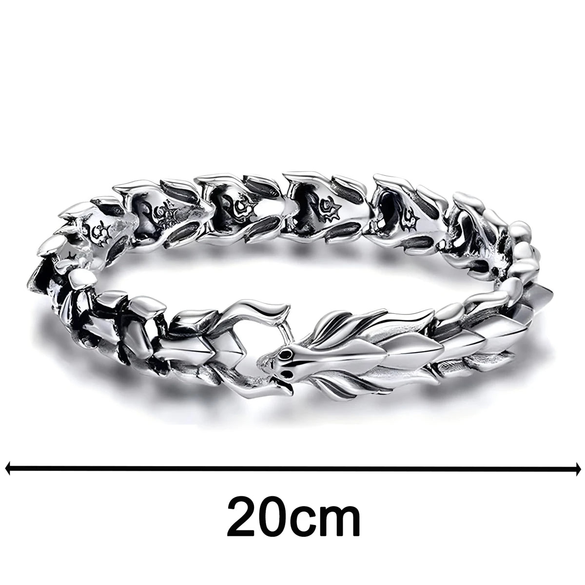 Pulsera de Dragón de Aleación de Alta Gama