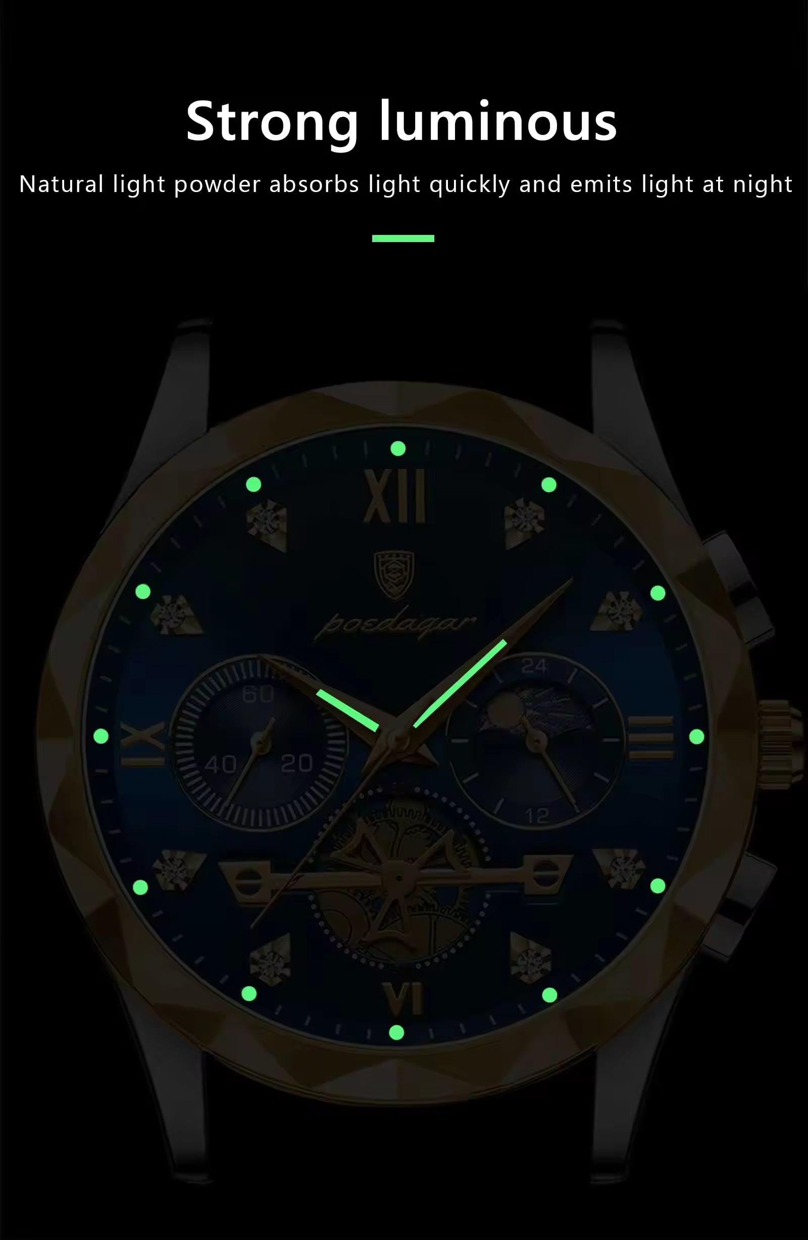 Reloj POEDAGAR 996 de Lujo para Hombre