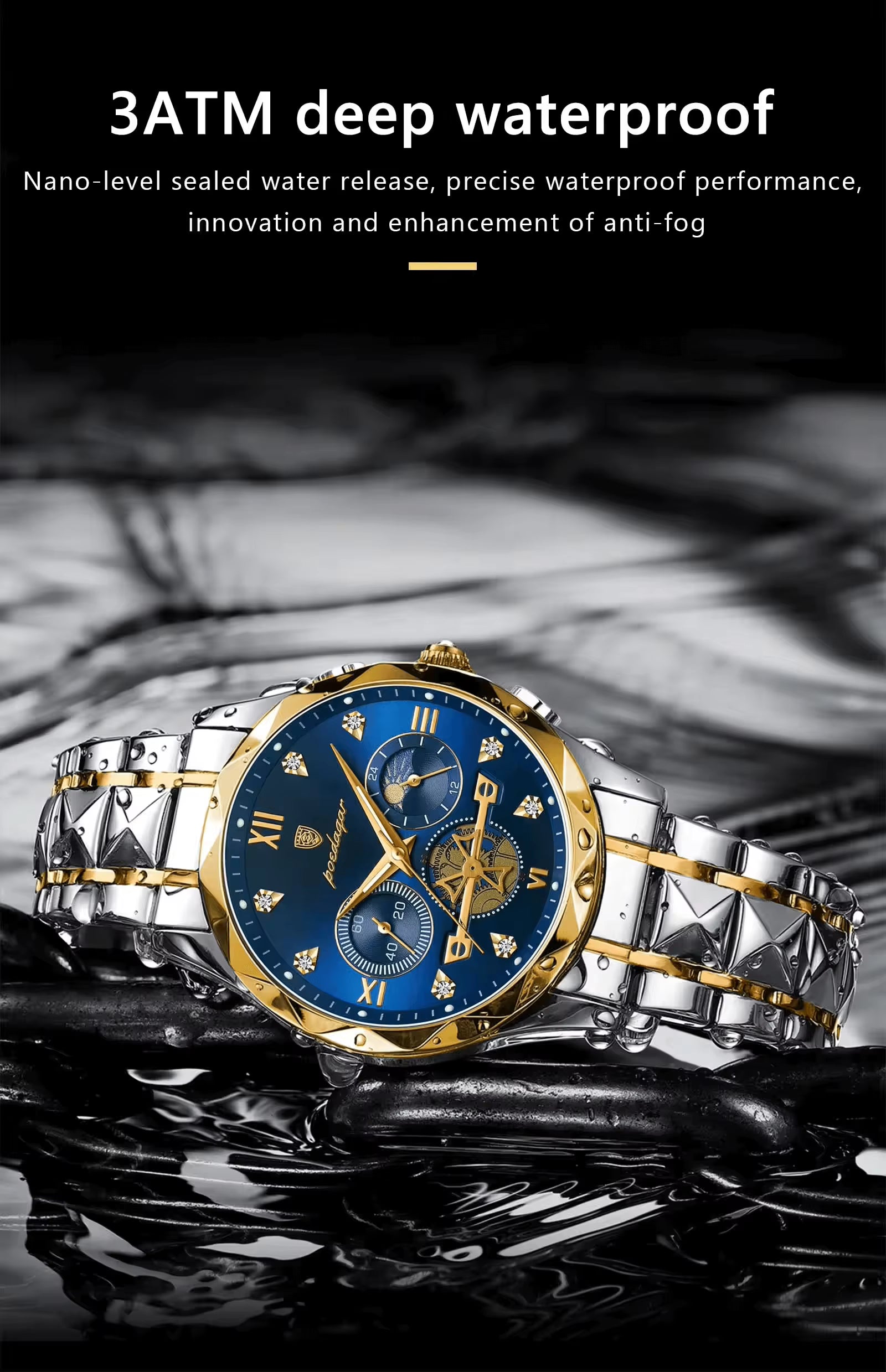 Reloj POEDAGAR 996 de Lujo para Hombre