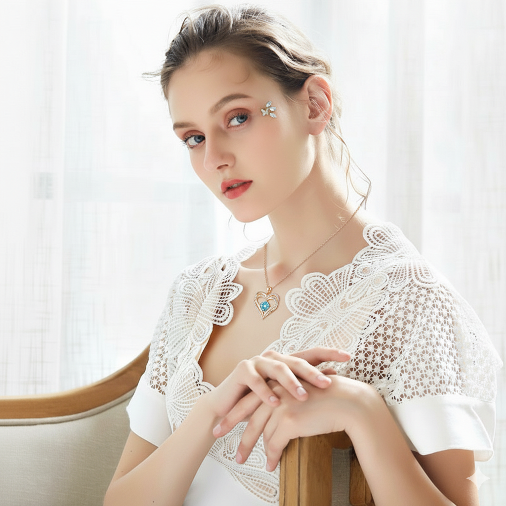 COLLAR CON COLGANTE DE CORAZON