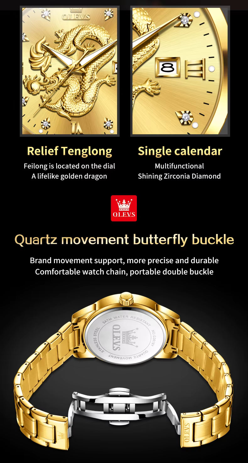 Reloj OLEVS 3619 – Lujo y Tradición